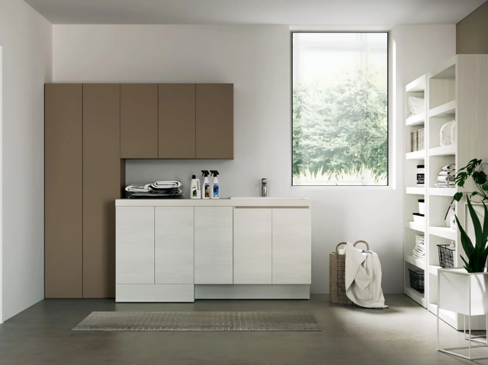 STORE STO16 - Laundry room cabinet for washing machine _ Gruppo Geromin